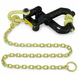 Brush Grubber - BG-08 Steel HD Brush Root Puller Remover Tool and Tugger Chain - Green
