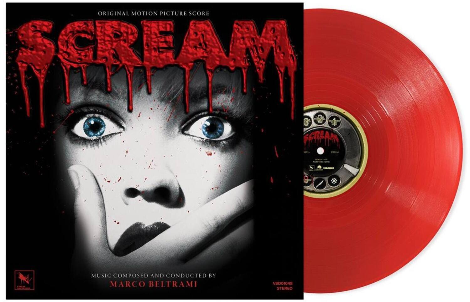 ORIGINAL MOTION PICTURE SCORE  
SCREAM  
MUSIC COMPOSED AND CONDUCTED BY MARCO BELTRAMI  
VSD01048 STEREO