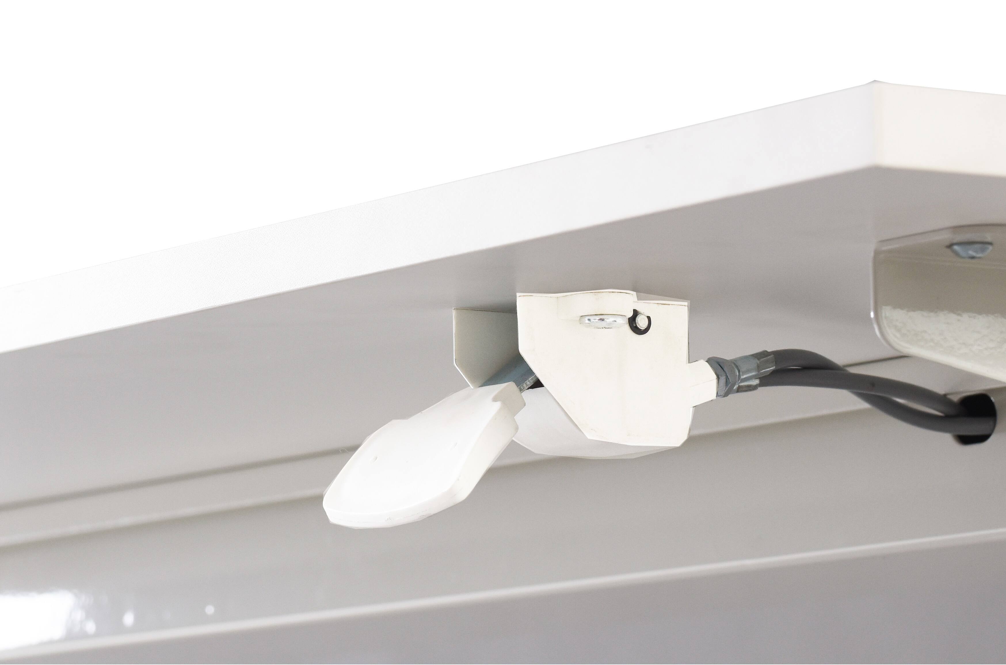 Alt View 1. Spaco - Spaco Standing Computer Desk, 47 Inch Manual Adjustable, Steel Frame, 220Lbs Capacity, Workstation for Home Office - White.