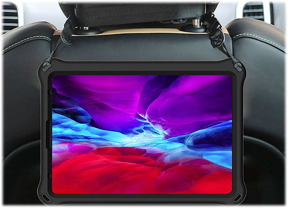 Alt View 14. SaharaCase - Raider Series DualShock Hand Strap Case for Apple iPad Air 10.9" (4th/5th Gen) and iPad Air 11" (M2 2024 & M3 2025) - Black.