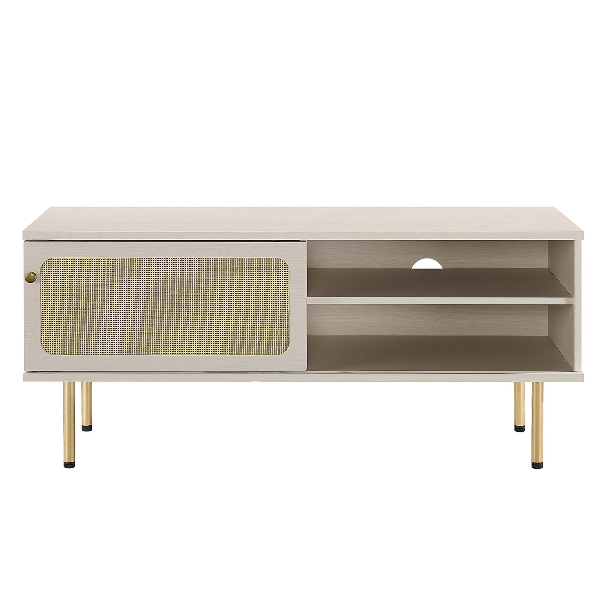Alt View 3. Modway - Cambria 47" TV Stand by Modway - White.