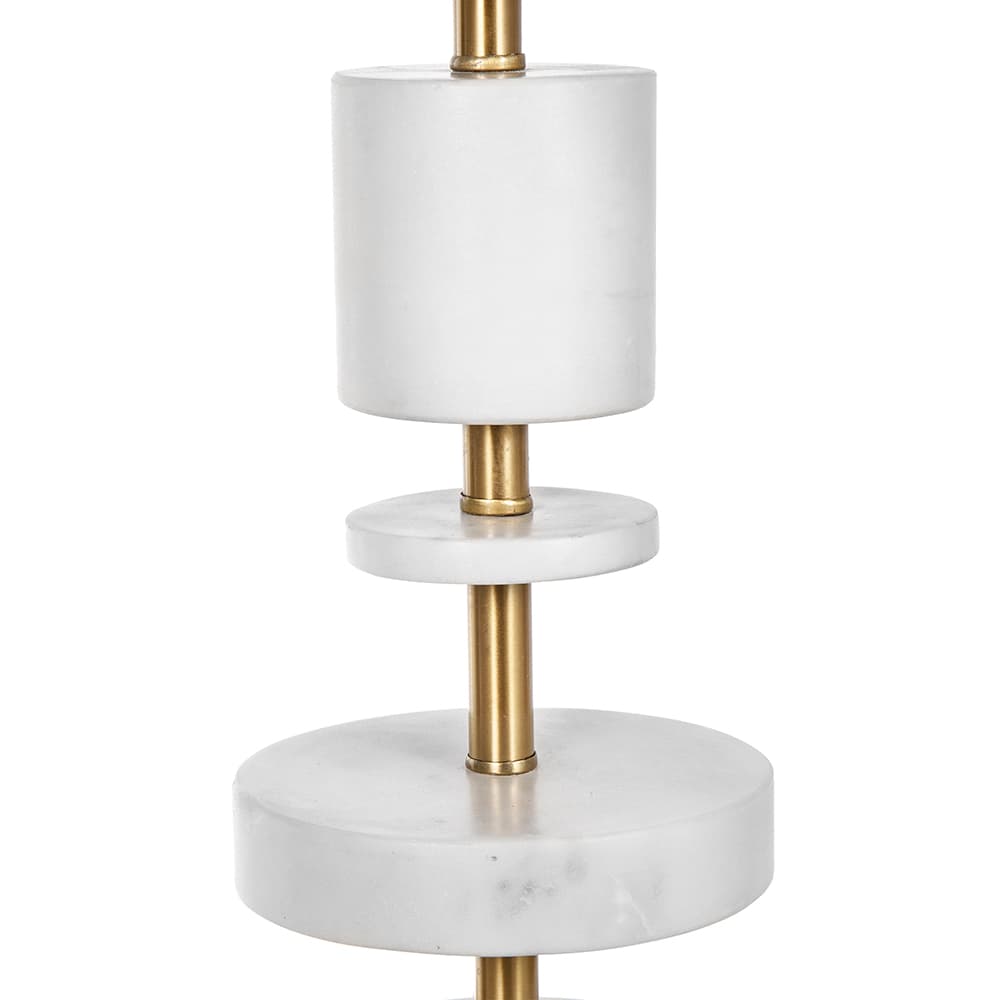 Left. Luckbyte - 13x32.8 Inch Table Lamp Shade Assembly Required.