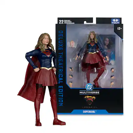 22 POINTS OF ARTICULATION
DELUXE THEATRICAL EDITION
DC MULTIVERSE EDITION
SUPERGIRL
McFARLANE
12+