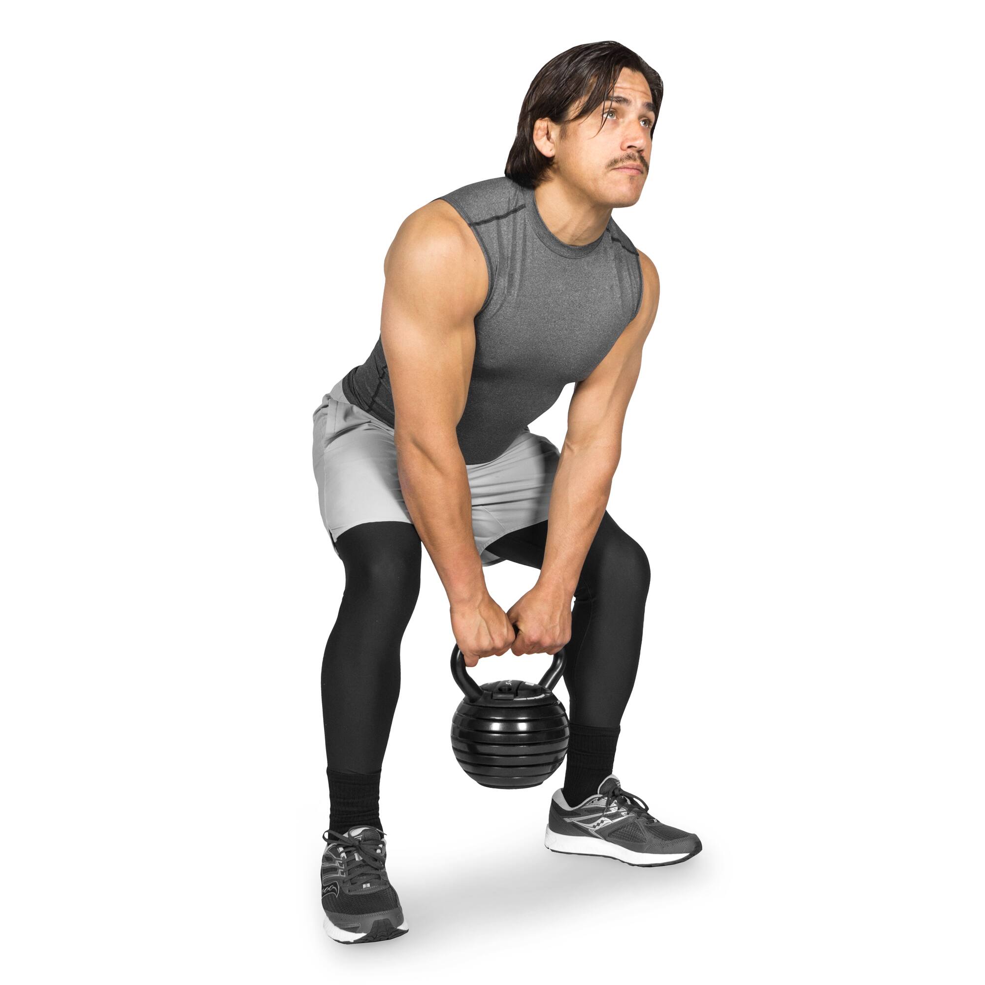 Back. ProsourceFit - ProsourceFit Adjustable Kettlebell - Black.