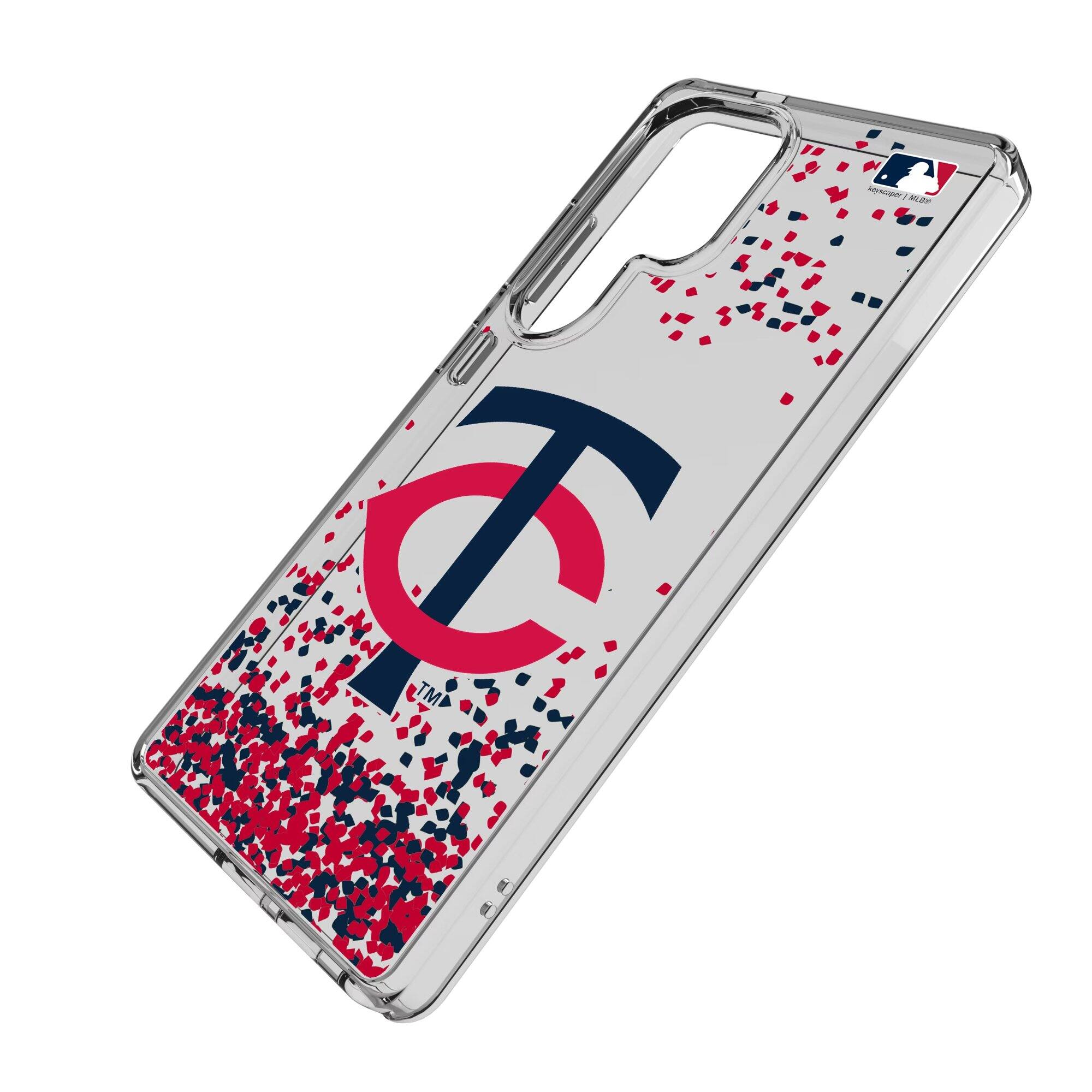 Alt View 1. Keyscaper - Galaxy S8 Confetti Design Clear Case - S23 Ultra - Multicolor.