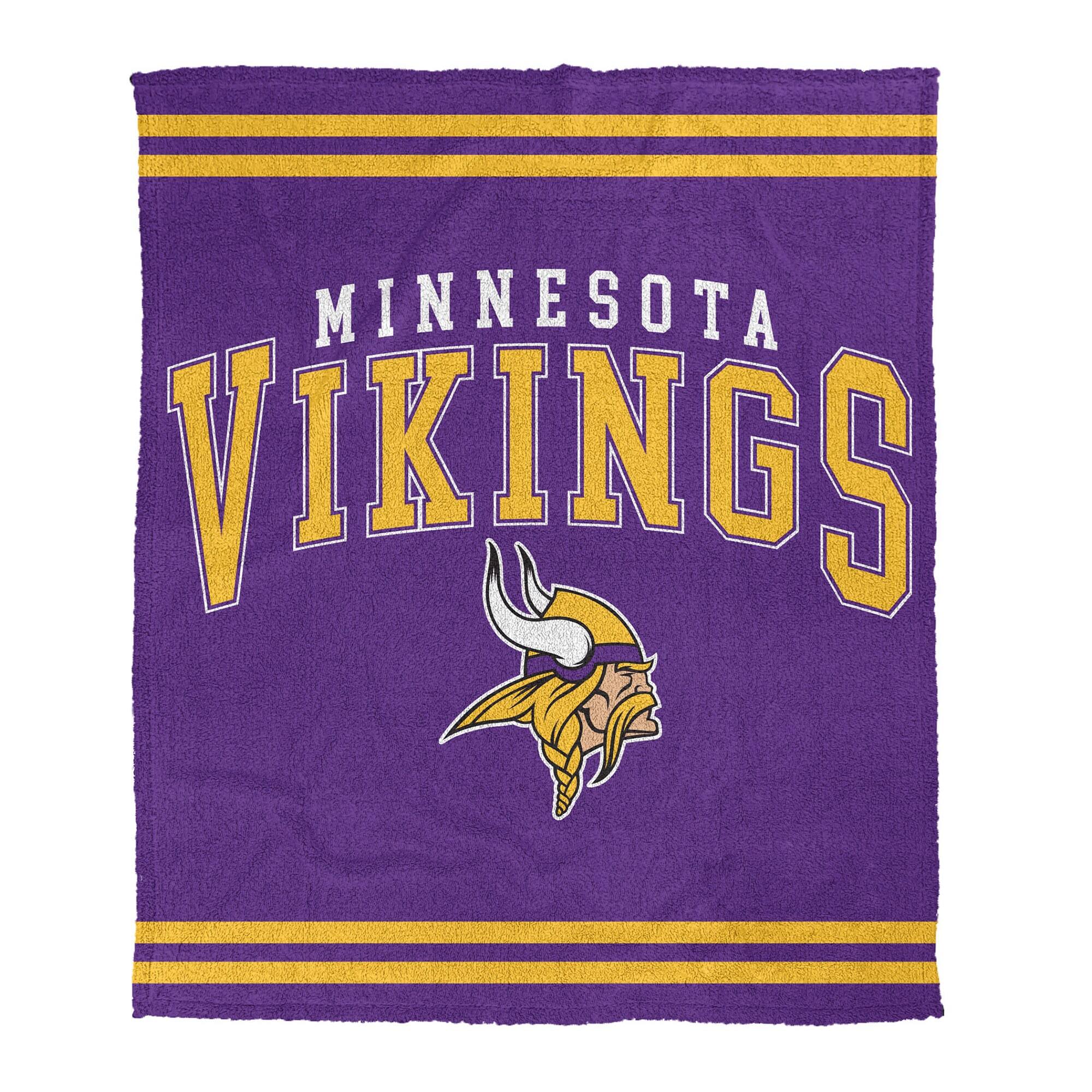 Pegasus - Minnesota Vikings 60" x 70" Cozy Plush Knit Blanket - Multicolor
