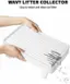 Wavy Litter Collector: Easy to retain and clean cat litter.