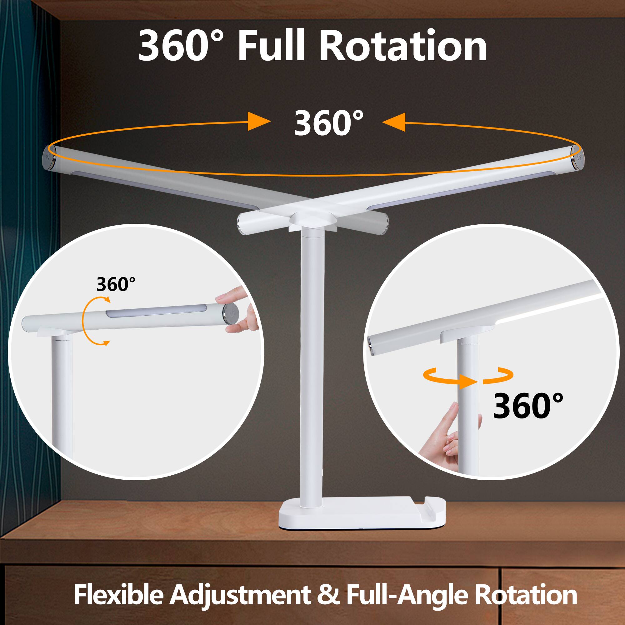 360° Full Rotation  
360°  
360°  
Flexible Adjustment & Full-Angle Rotation