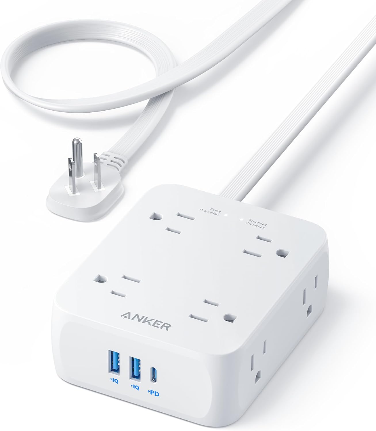 Protection: Grounded Protection
ANKER
+1Q
+1Q
+PD