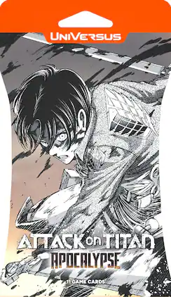 UniVersus - CCG: Attack on Titan Apocalypse - Hanger Pack (11 Cards)