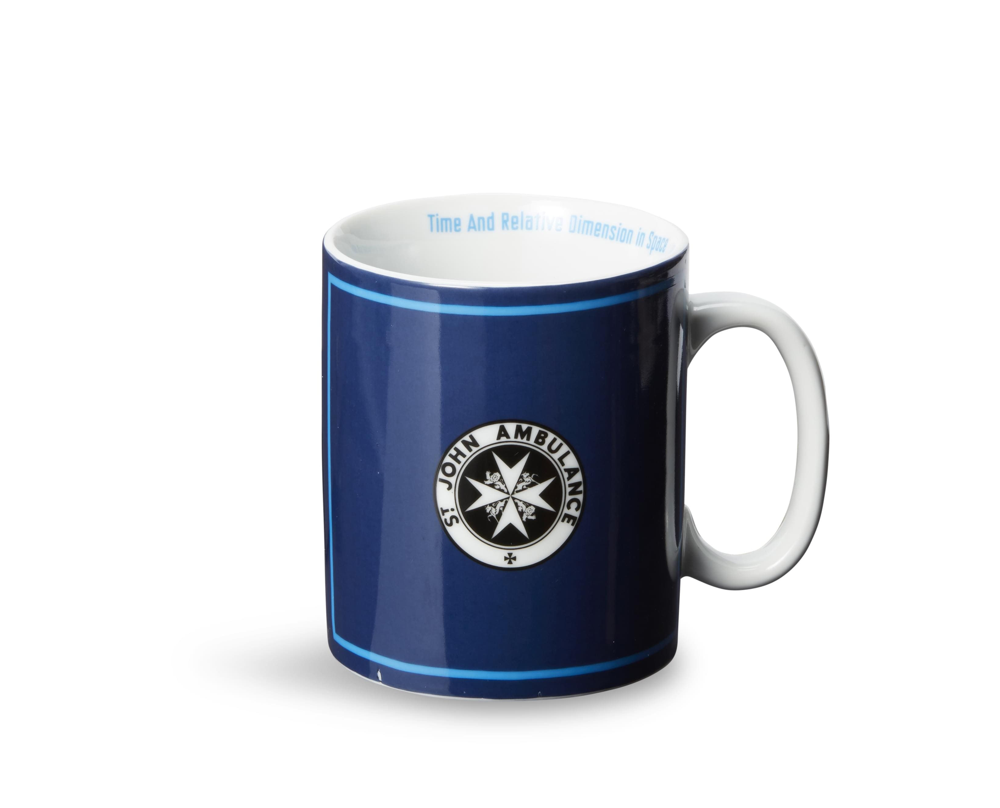 Seven20 - Doctor Who Ceramic 20-Oz Mug - St. John Ambulance - Blue