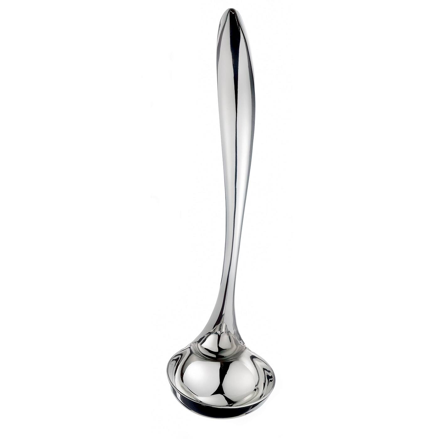 Front. Cuisipro - Stainless Steel Mini Tempo Ladle - Silver.