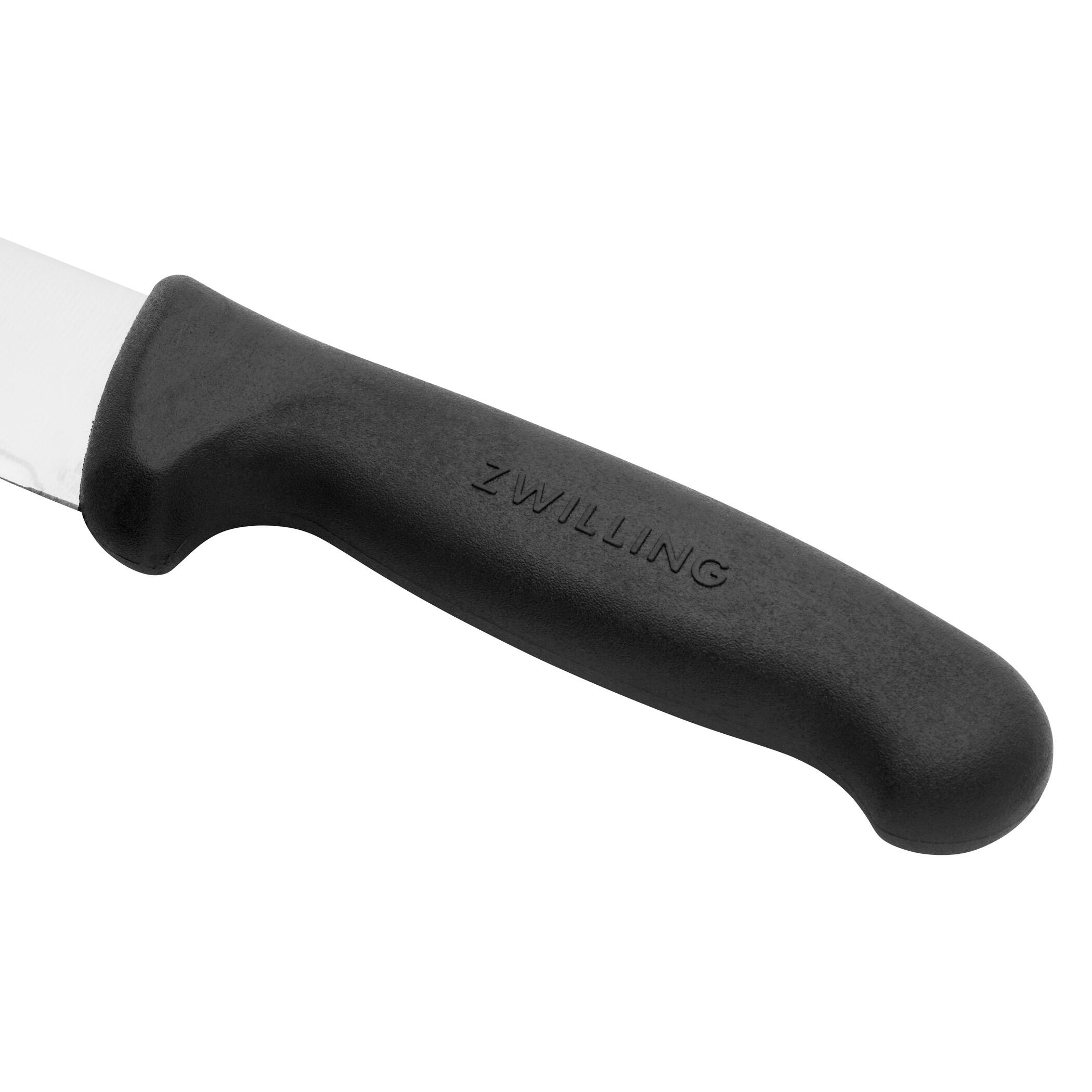 Alt View 1. ZWILLING - ZWILLING Commercial 14-inch Fine Edge Granton Slicer - Stainless Steel.