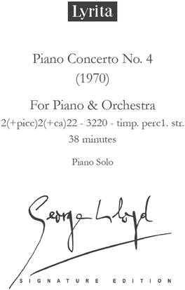 PopMarket - Piano Concerto No. 4 Piano Score - Multicolor
