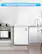 Easy access manual defrost drain