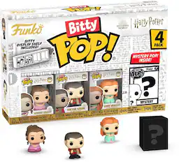 FUNKO Bitty POP!: Harry Potter and the Goblet of Fire - Hermione 4-Pack - Collectibles