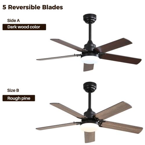 5 Reversible Blades

Side A
Dark wood color

Size B
Rough pine