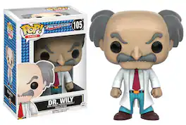 Mega Man Funko Pop Games Vinyl Figure Dr. Wily - Multi-Color