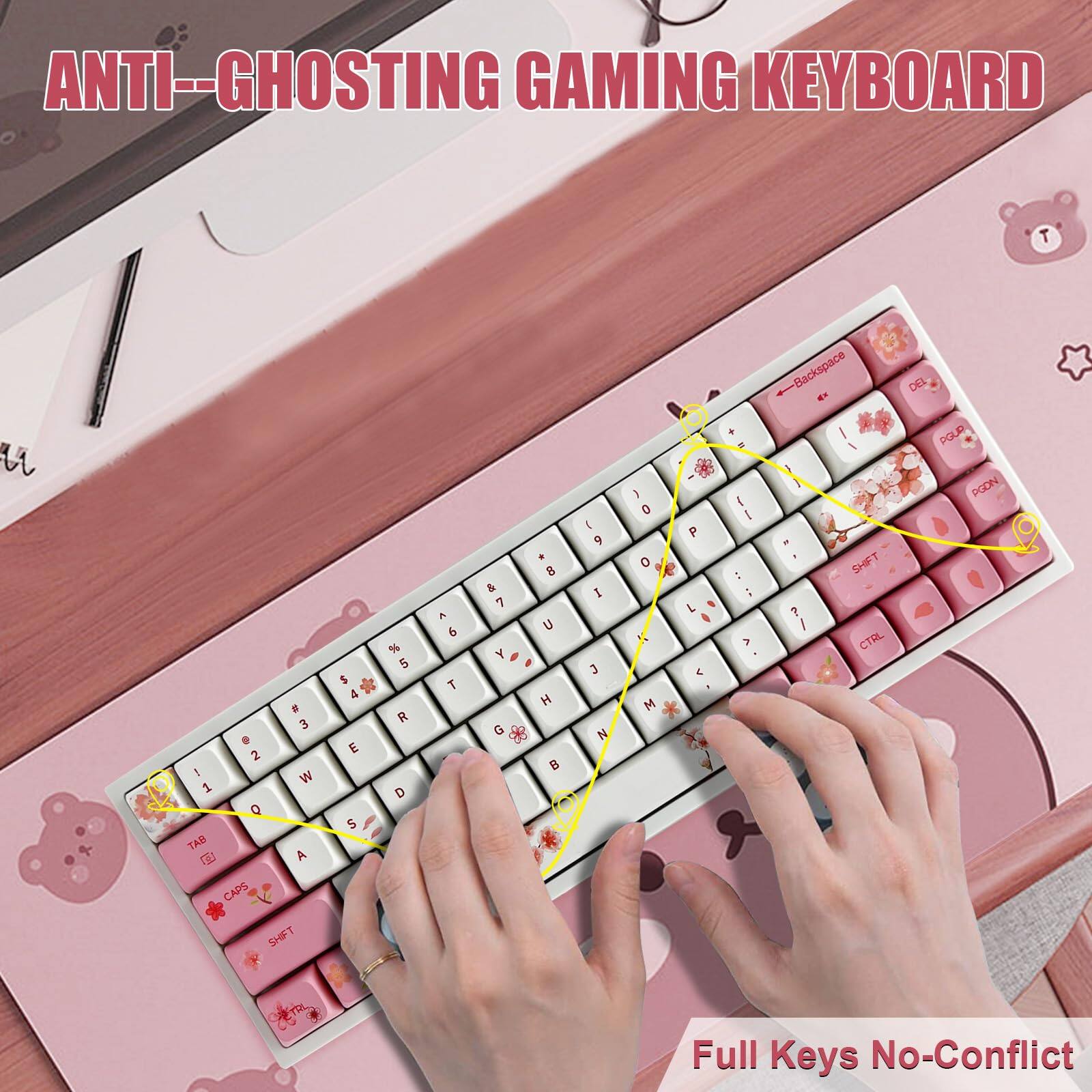 ANTI-GHOSTING GAMING KEYBOARD

Full Keys No-Conflict