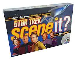 Mattel - Star Trek Scene It? DVD Game with Real TV and Movie Clips - Multi