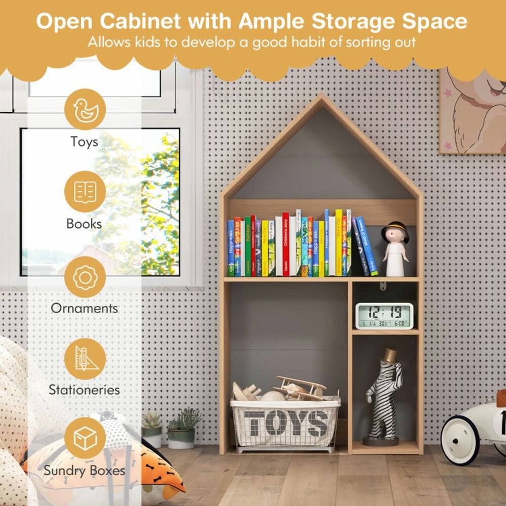 Open Cabinet with Ample Storage Space  
Allows kids to develop a good habit of sorting out

- Toys
- Books
- Ornaments
- Stationeries
- Sundry Boxes