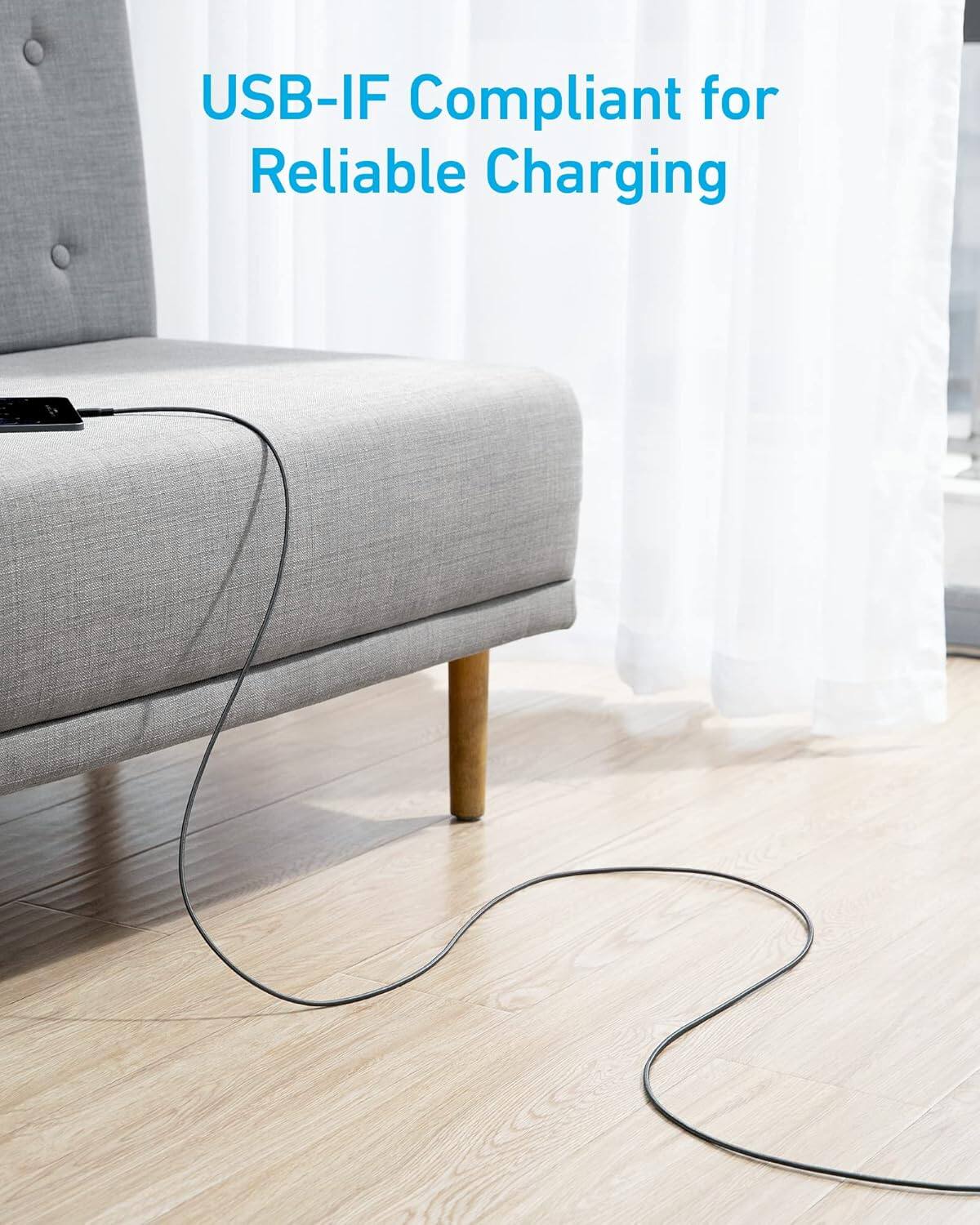 USB-IF Compliant for Reliable Charging