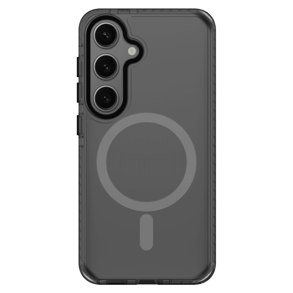 Alt View 1. Nimbus9 - Nimbus9 Phantom 3 Series MagSafe Case for Samsung Galaxy S25 - Smoke (Black) - Black.