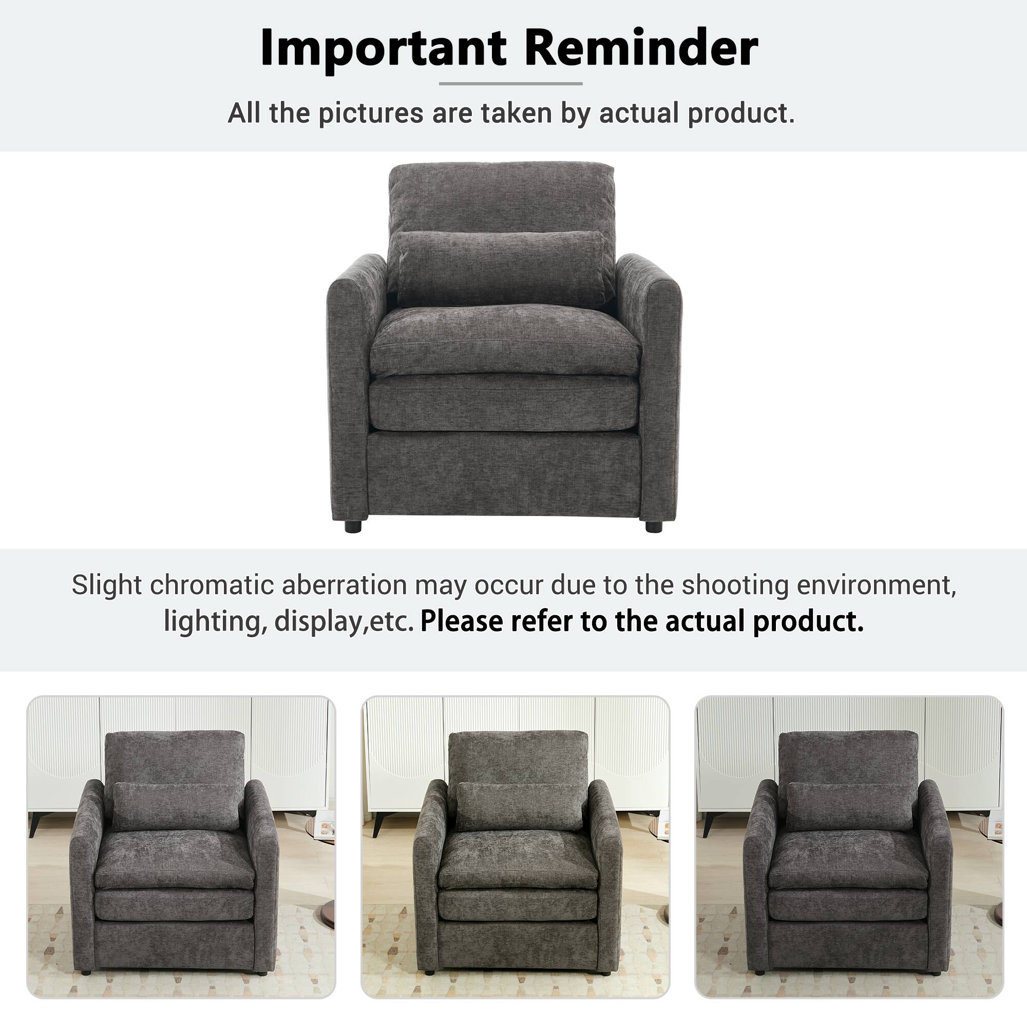 Important Reminder

All the pictures are taken by actual product.

Slight chromatic aberration may occur due to the shooting environment, lighting, display, etc. Please refer to the actual product.