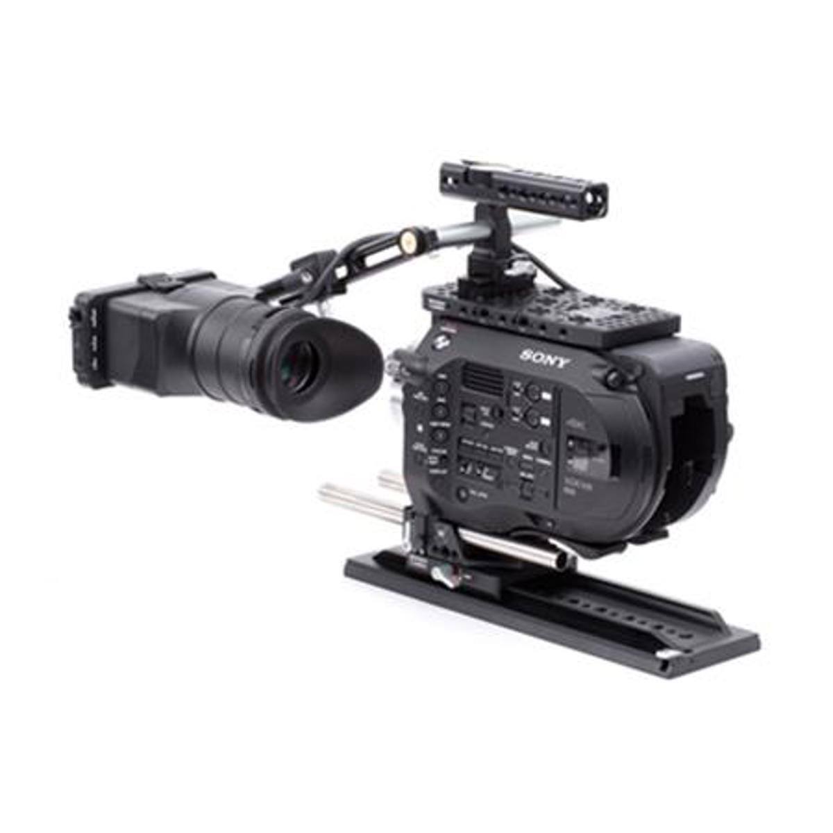 Alt View 3. Wooden Camera - Wooden Camera UVF Mount for Sony FX9,FS7,FS7mkII,Panasonic EVA1Cam,No Clamp.