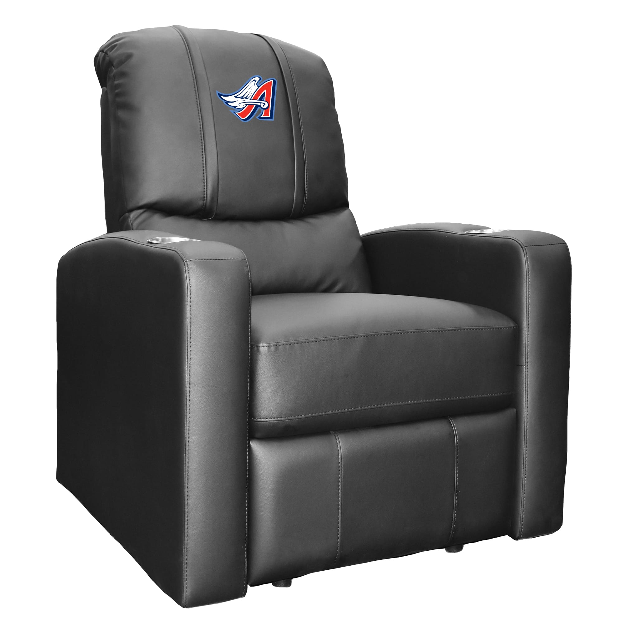 DreamSeat - Los Angeles Angels Team Stealth Manual Recliner - Black