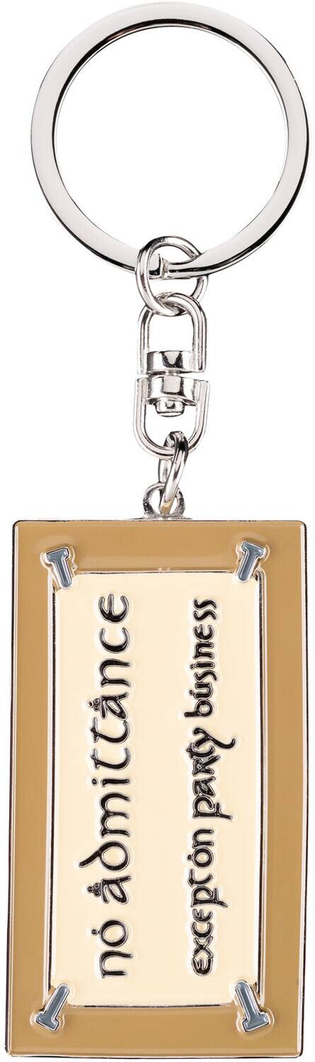 no admittance  
except for business party