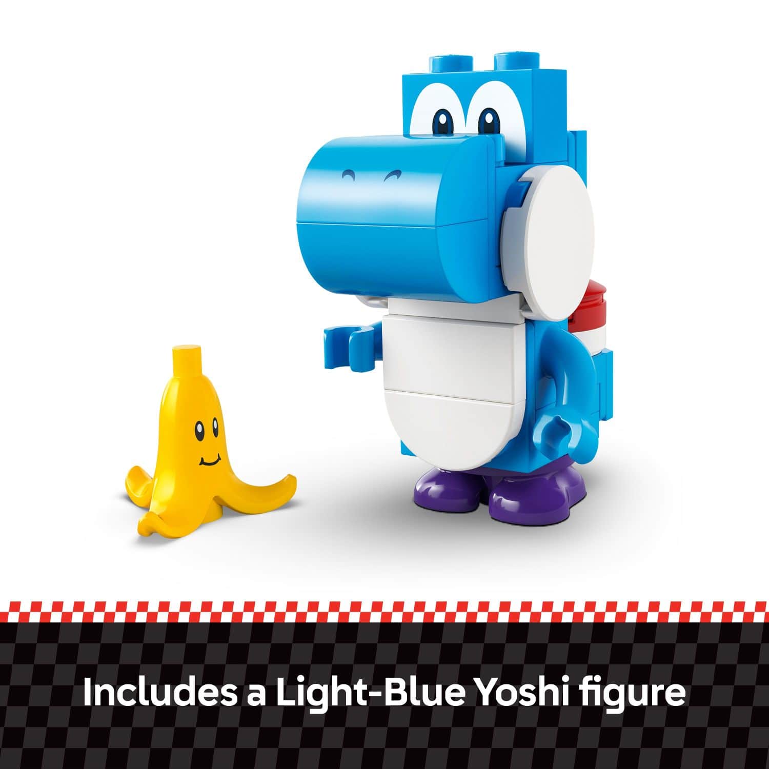Includes a light blue Yoshi figure.