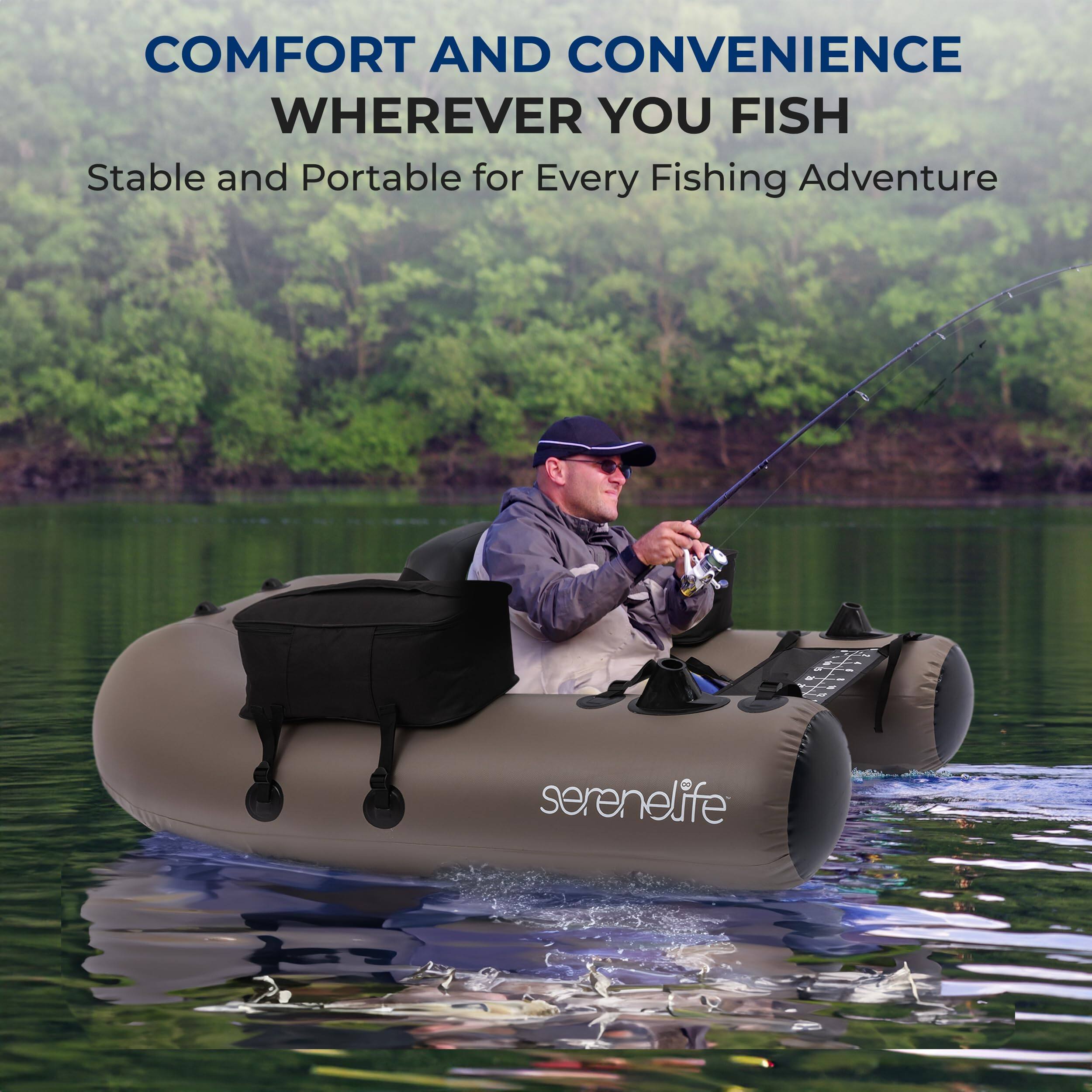 COMFORT AND CONVENIENCE WHEREVER YOU FISH  
Stable and Portable for Every Fishing Adventure  

serenelife