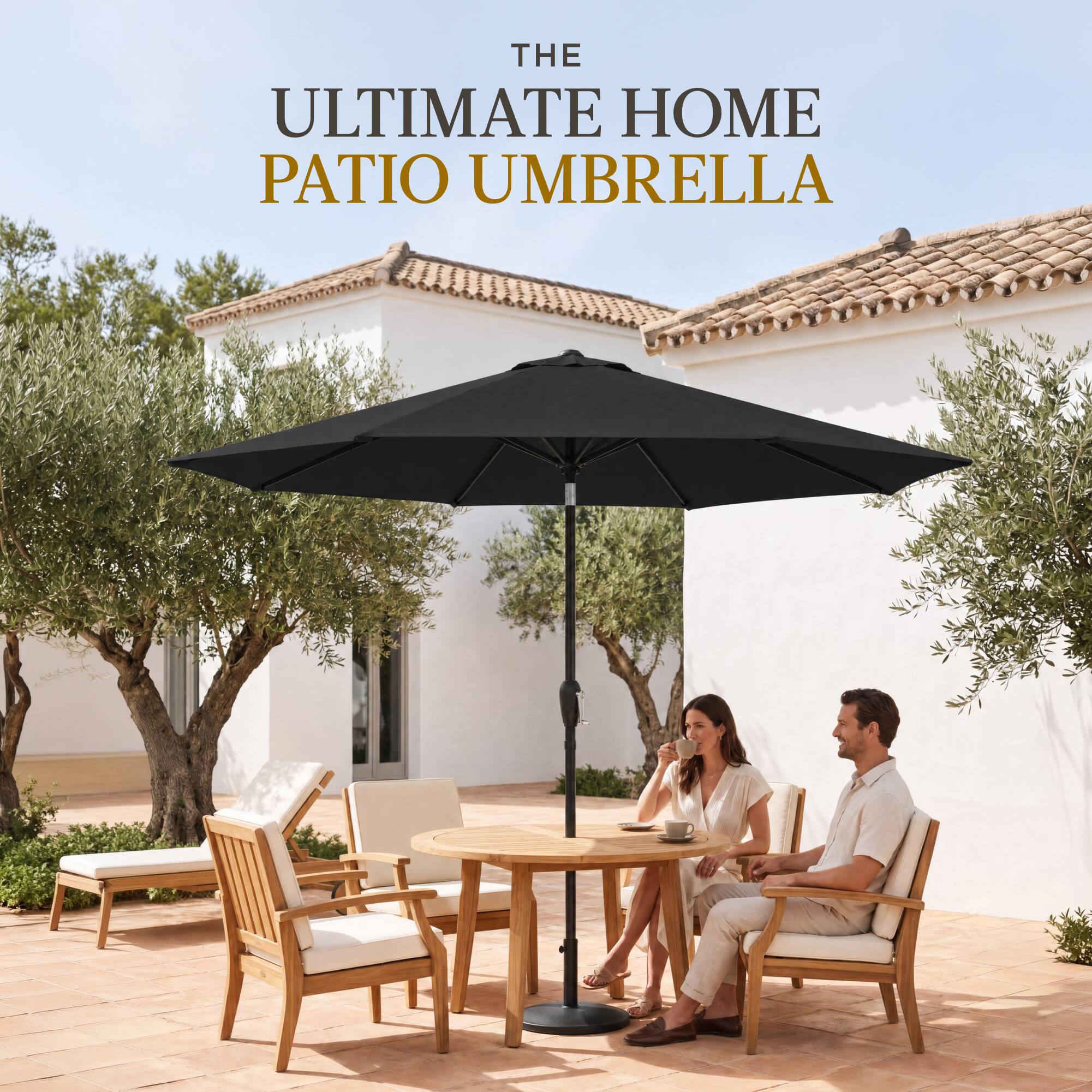 THE ULTIMATE HOME PATIO UMBRELLA