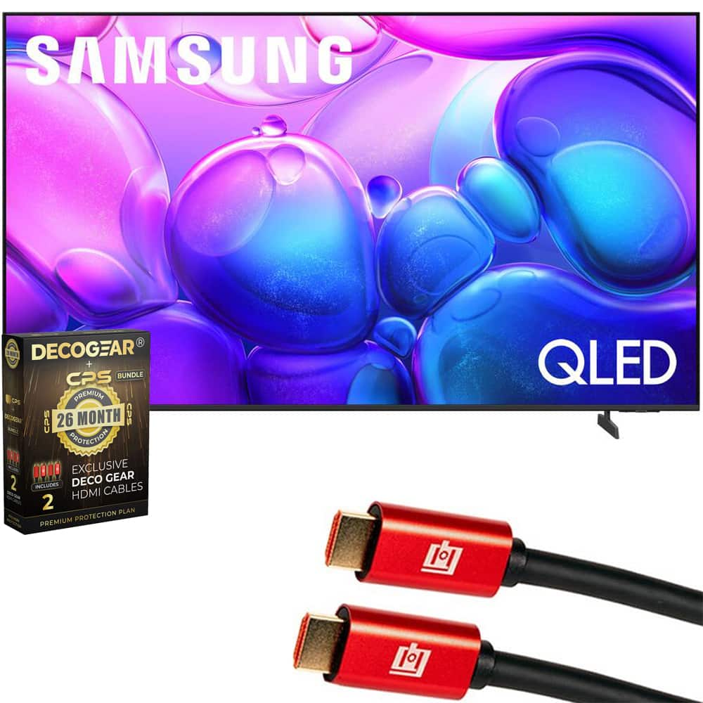 Samsung - 55 Q6F QLED 4K UHD AI Smart TV (2025) w/ 26 Month Extended Warranty Protection Bundle
