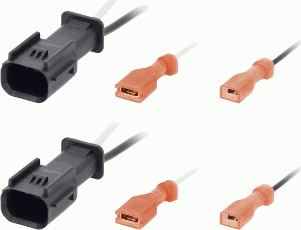 Left. Metra - Speaker Harness for Select 2022-2024 Honda Vehicles (2-Pack) - Multi.