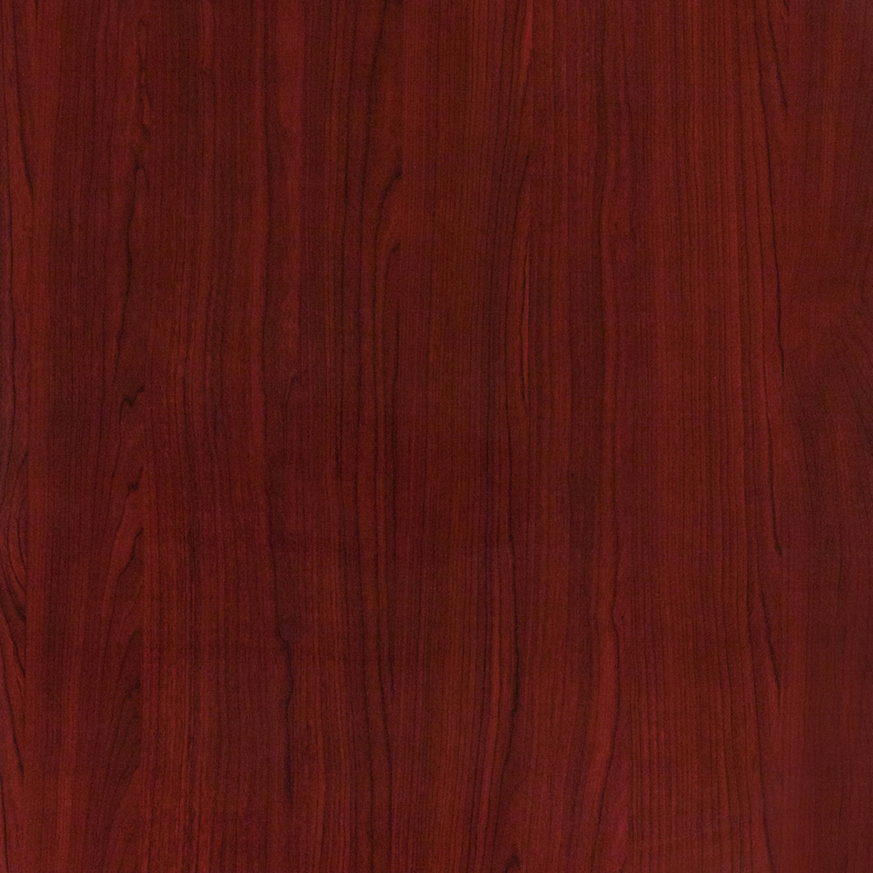 Alt View 2. Emma + Oliver - 30"x48" High-Gloss Resin Table Top with 2" Thick Drop-Lip - Mahogany.