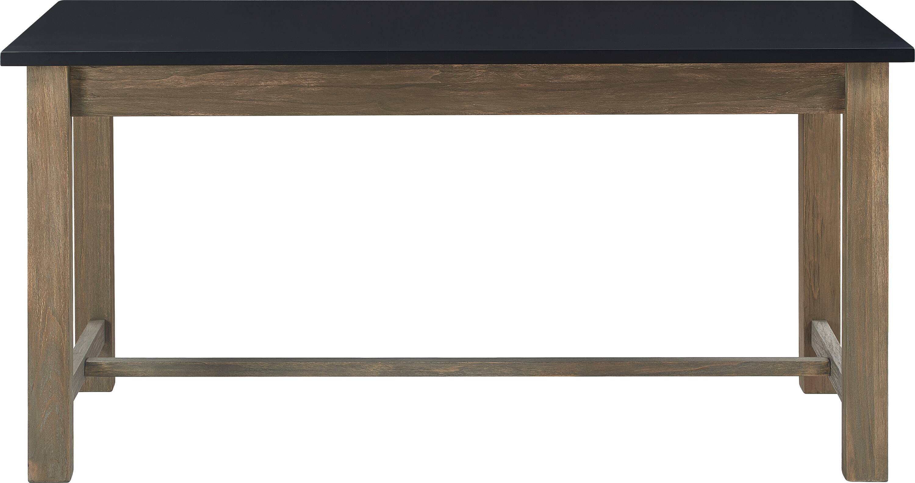 Alt View 1. Tommy Hilfiger - Tommy Hilfiger Elmhurst Dining Table, Black and Weathered Grey - Black and Weathered Gray.