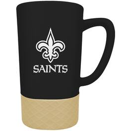 Great American Products - New Orleans Saints Team Logo 16oz. Laser Etched Jump Mug - Multicolor