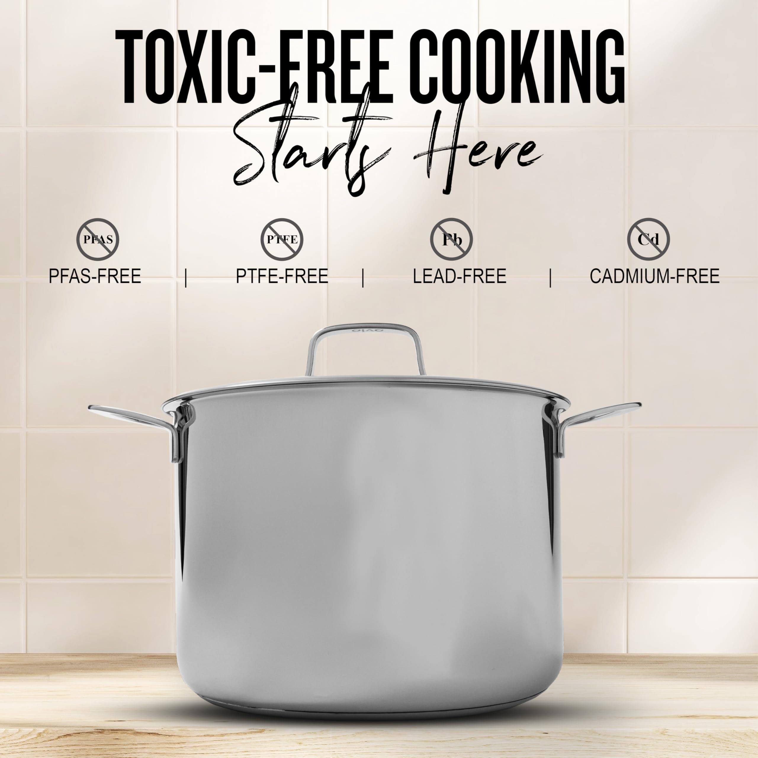 TOXIC-FREE COOKING  
Start Here  

PFAS-FREE | PTFE-FREE | LEAD-FREE | CADMIUM-FREE
