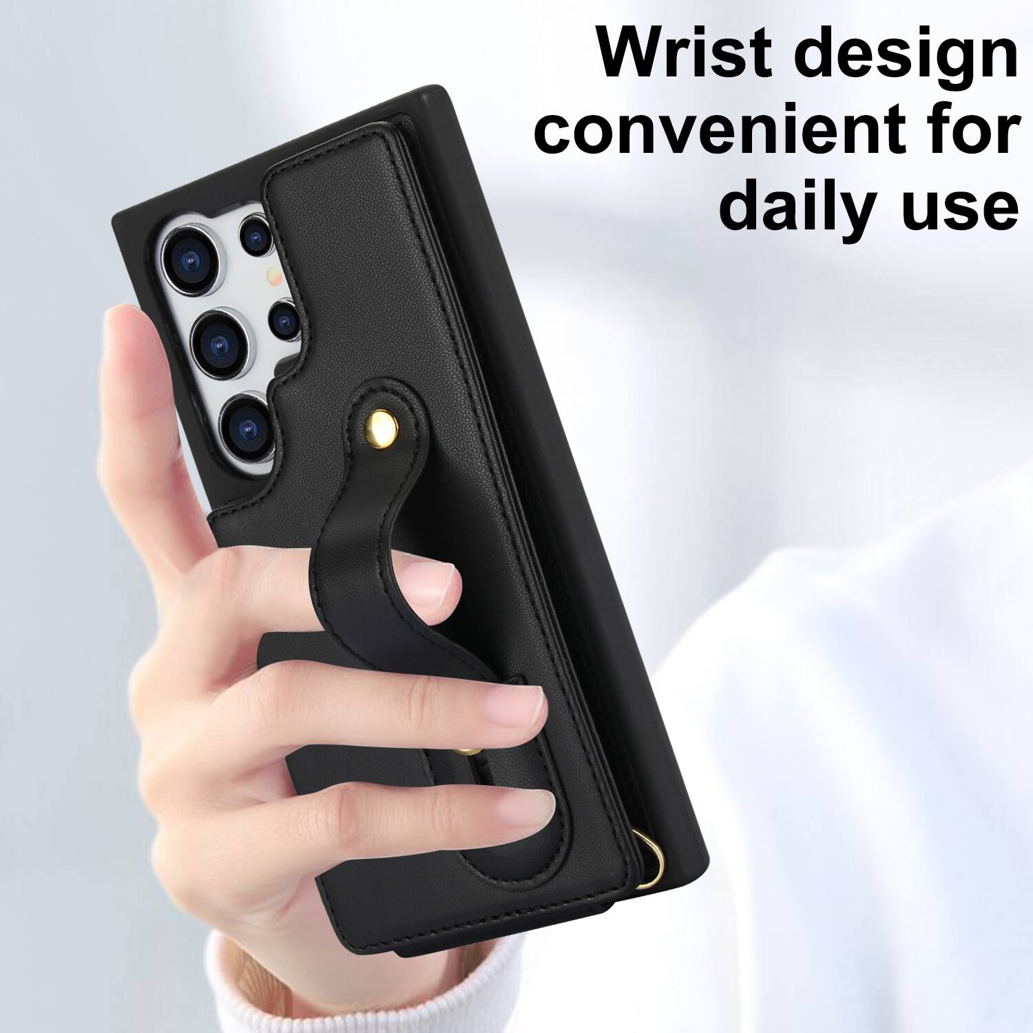 Wrist design convenient for daily use