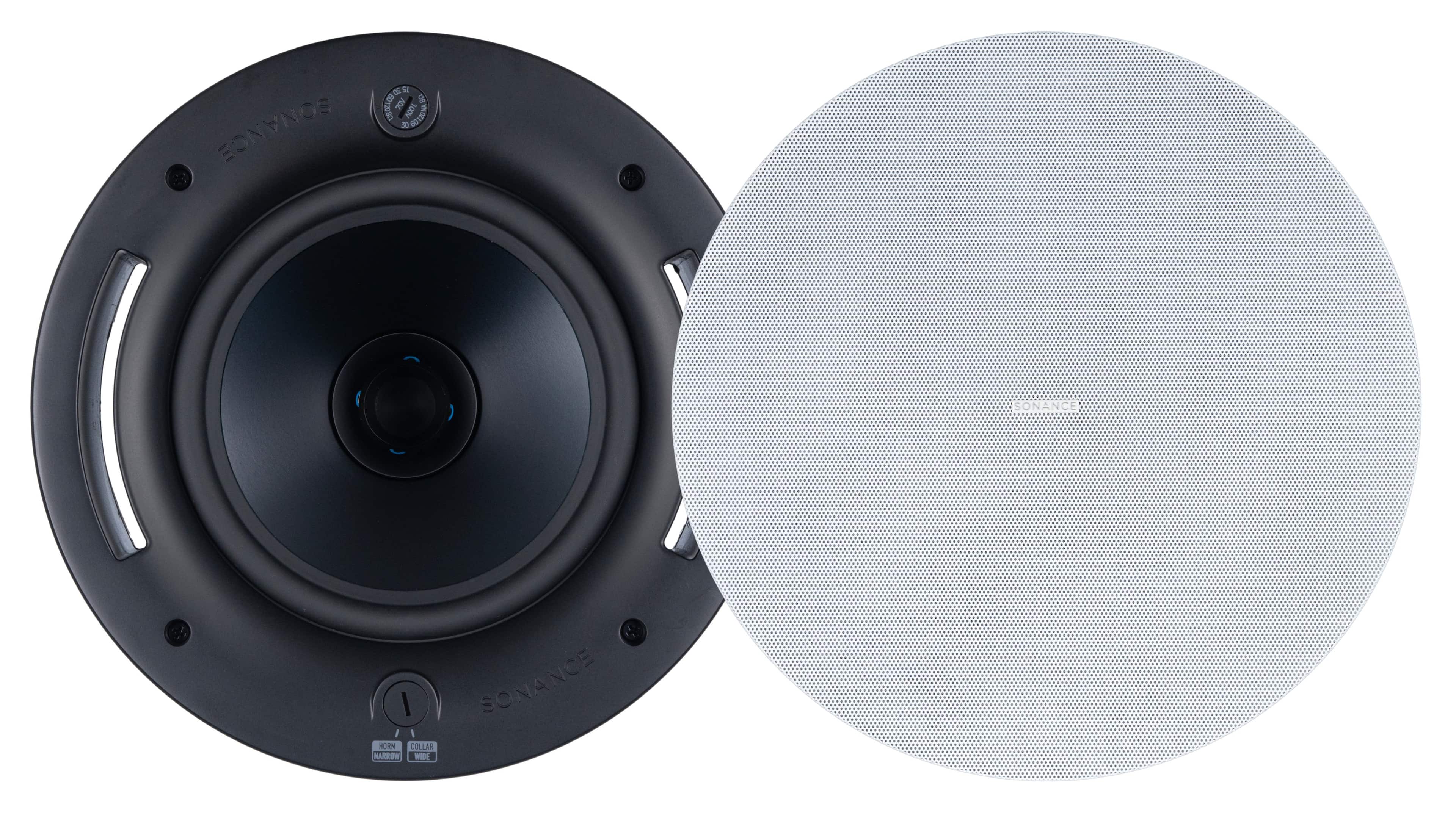 "Sonance - PS-C85RTBF SINGLE SPEAKER BAFFLE - Professional Series High Output 8"" Passive 2-Way In Ceiling Speaker Baffle (Each) - Paintable White" price history on PriceWatchPro
