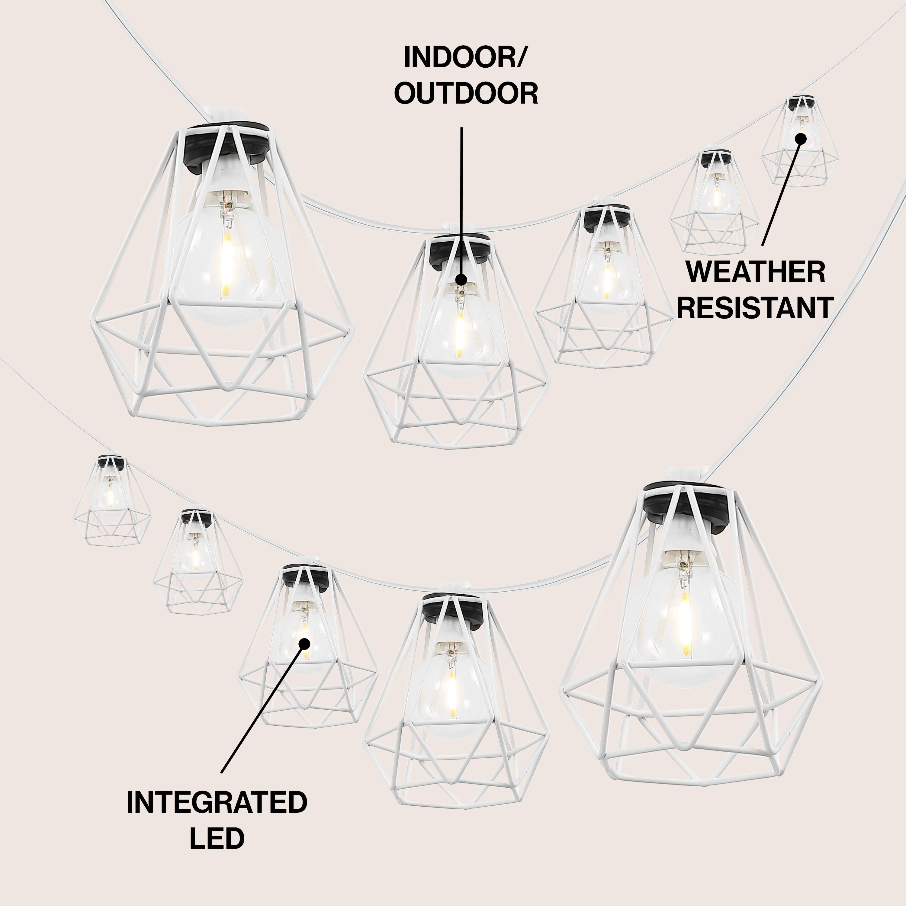INDOOR/OUTDOOR WEATHER RESISTANT INTEGRATED LED