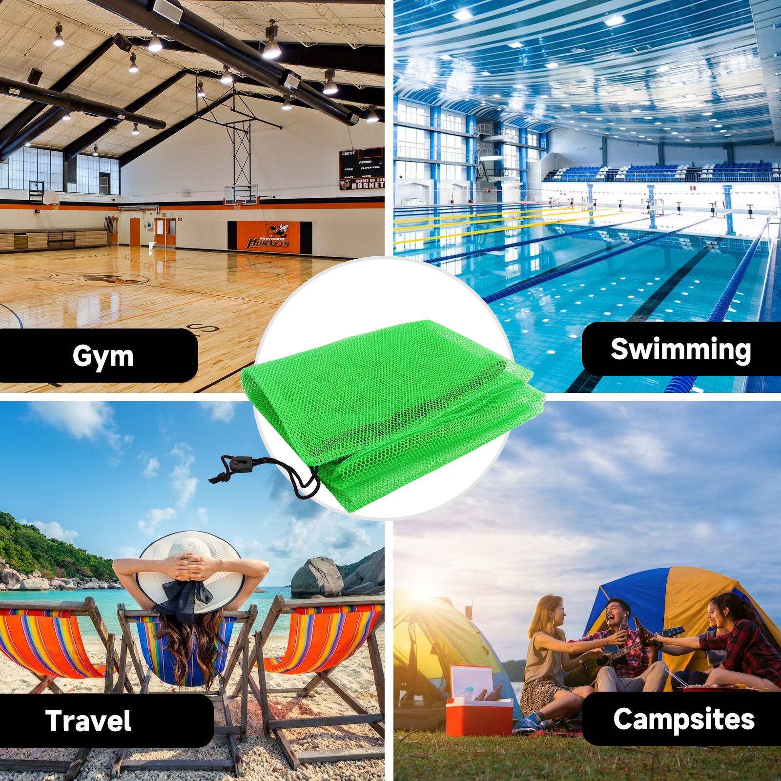 Gym, Swimming, Travel, Campsites