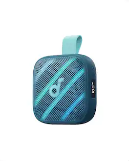 Soundcore - by Anker Boom Go 3i IP68 Waterproof 15W Bluetooth 6.0 Speaker, 24H Playtime, BassUp 2.0, Emergency Power Bank - Blue