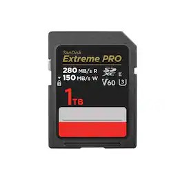 SANDISK - 1TB Extreme PRO SDXC UHS-II Memory Card
