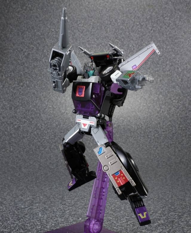 Alt View 6. Transformers - MP-25L Loudpedal Black Tracks | Transformers Masterpiece.