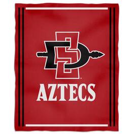 Vive La Fete - San Diego State Aztecs 36'' x 48'' Children's Mascot Plush Blanket - Multicolor