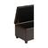 Alt View 12. Simpli Home - Sienna Storage Ottoman Bench - Chocolate Brown.