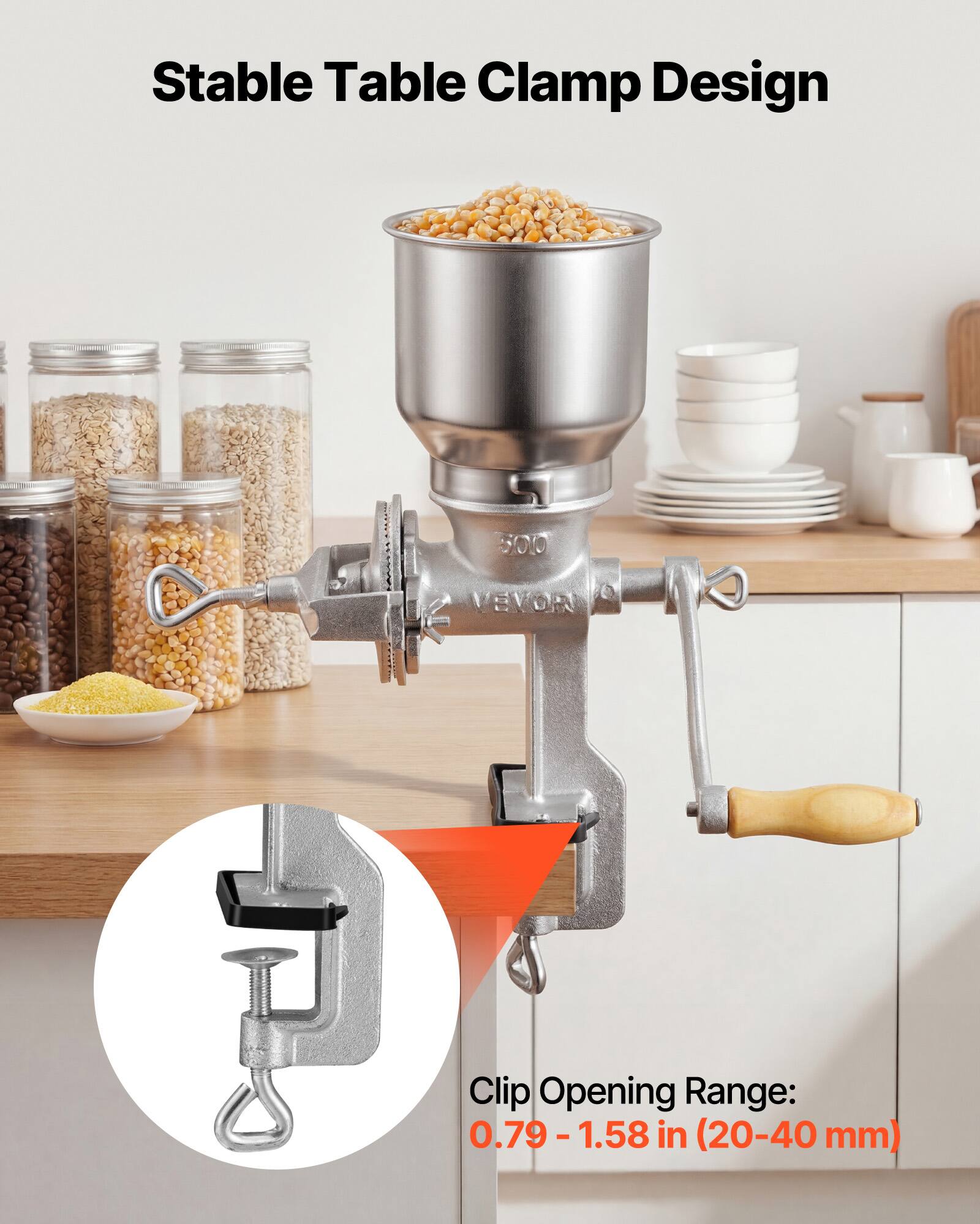 Stable Table Clamp Design

Clip Opening Range: 0.79 - 1.58 in (20-40 mm)